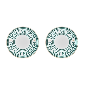 Bitossi Home Don't Stop Pizza Plates