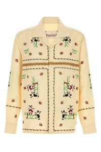 Baziszt Joy Of Living Embroidered Shirt
