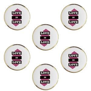 Bitossi Home Love Is Love Plates