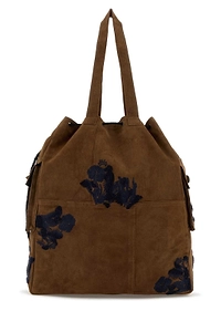 Baziszt Minster Embroidered Tote Bag