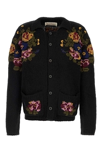 Baziszt Nissan Floral Oversized Cardigan