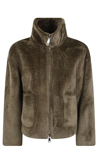 Betta Corradi Shao High Neck Bomber Jacket