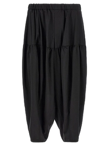 Black Comme Des GarÇOns Barrel Leg Pants