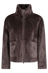 Betta Corradi Shao High Neck Bomber Jacket