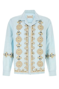 Baziszt Roses Embroidered Shirt
