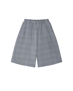 Black Comme Des GarÇOns Checked Shorts