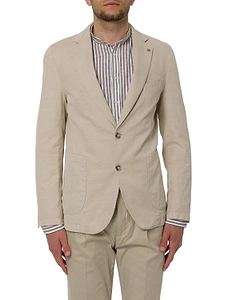 Bharnaba Huron Single-Breasted Tailored Blazer