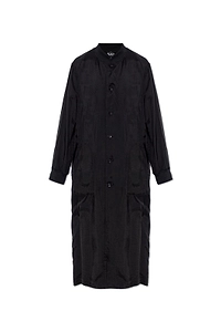 Black Comme Des GarÇOns Long Coat