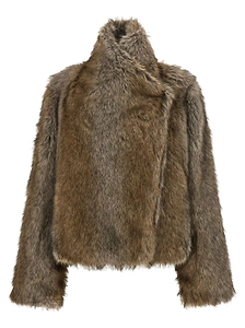 B&B Couture Brigitte First Faux Fur Coat
