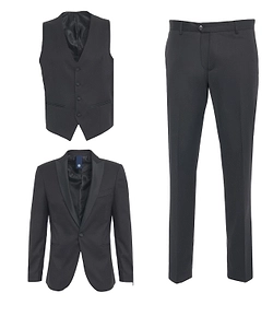 Bharnaba Ruinart Three-Piece Tailored Suit