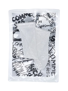 Black Comme Des GarÇOns Regular Fit Fishnet Socks