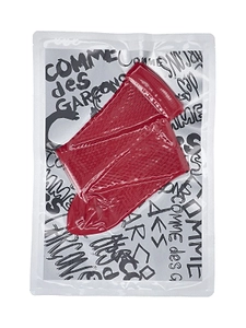 Black Comme Des GarÇOns Regular Fit Fishnet Socks