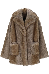 B&B Couture Faux Fur Jacket