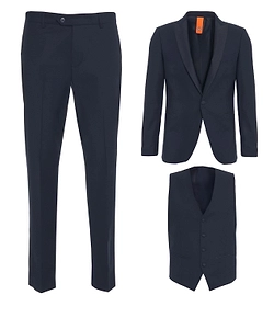 Bharnaba Tevere Three-Piece Tailored Suit