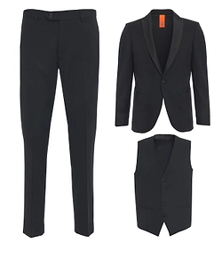 Bharnaba Tevere Three-Piece Tailored Suit