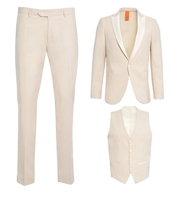 Bharnaba Tevere Three-Piece Tailored Suit
