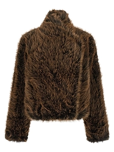 B&B Couture Susan First Cropped Faux Fur Coat