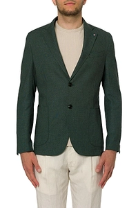 Bharnaba Varano Single-Breasted Tailored Blazer