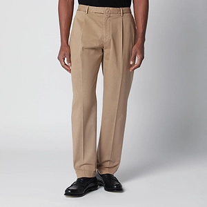 Biagio Santaniello Pleated Straight-Leg Pants