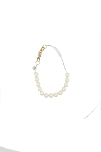 Bless Oversized Pearl Chain Necklace