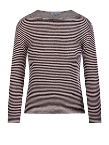 Be You Benedicta Striped Knitted Sweater