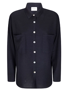 Be You Button-Front Shirt Cardigan