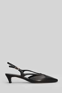 Bianca Di Slingback Buckled Pumps