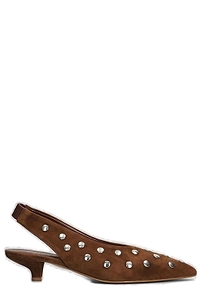 Bianca Di Studd Embellished Pointed Toe Pumps