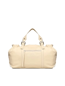 Biasia Ruched Zip Shoulder Bag