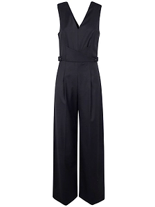 Blugirl Belted Wool Jumpsuits