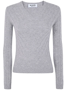 Blugirl Braided Cashmere Knitwear