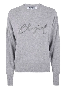Blugirl Embellished Cashmere Sweater