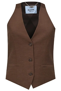 Blugirl Embroidered Buttoned Vest