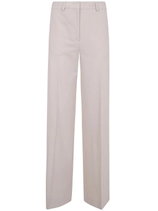 Blugirl Flannel Wide-Leg Pants