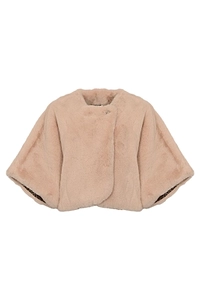 Blugirl Faux Fur Hood Coat