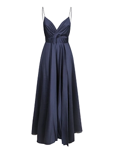 Blanca Vita Abisso Tie-Front Maxi Dress