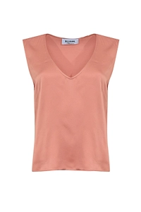 Blugirl Sleeveless V-Neck Top