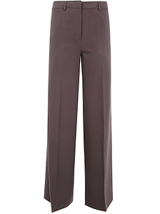 Blugirl Wide-Leg Flannel Pants