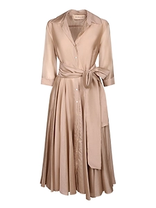 Blanca Vita Allia Belted Shirt Dress
