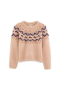 Bellerose Kids Avon Pattern Jacquard Jumper