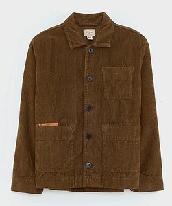 Bellerose Kids Corduroy Patch-Pocket Jacket