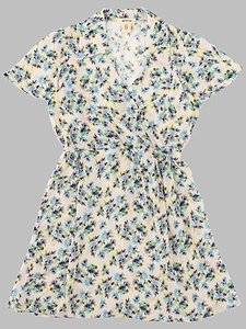 Bellerose Kids Mc Flowers Printed Dress