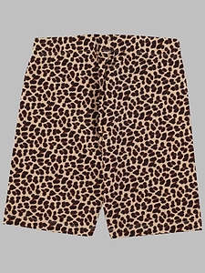 Bellerose Kids Printed Jersey Shorts