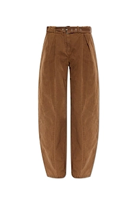 Blumarine Belted Wide-Leg Trousers