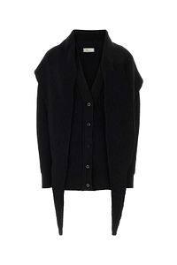 Blumarine Coste Ribbed Longline Cardigan
