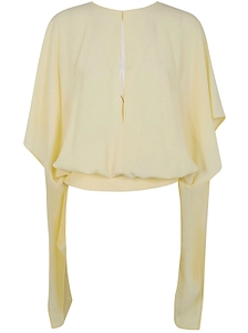 Blumarine Cut-Out Marocaine Blouse