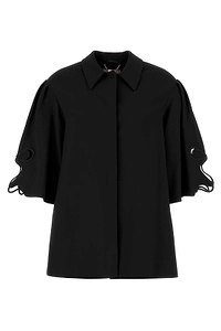 Blumarine Cutout Sleeve Jacket