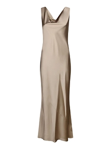 Blanca Vita Draped Back Slip Dress
