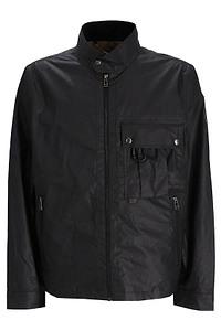 Belstaff Logo Patch Zipped Jacket