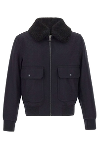 Belstaff Welder Shearling Collar Jacket